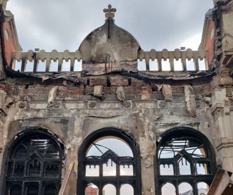 După incendiul devastator, Palatul Eparhial Greco Catolic din Oradea va fi transformat în centrul cultural