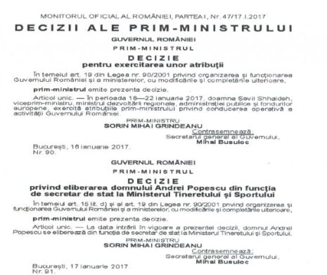 SCANDALUL CONCEDIU - Dăncilă - CCR. Iohannis a ACCEPTAT, în trecut, DECIZII SIMILARE. DOCUMENTE