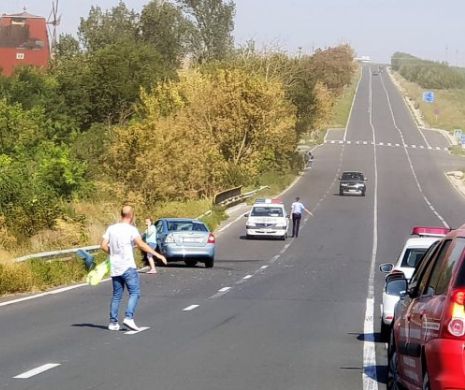Turiști din Neamț, răniți în accident rutier pe drumul spre litoral