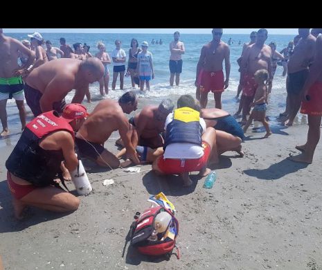 Veste tristă de pe litoral. Un turist a murit inecat la 2 Mai