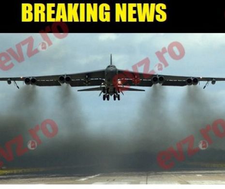 Americanii nu glumesc! Bombardier strategic B-52, în România