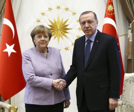 Merkel  mai trădează o dată Grecia. De data asta, ca să facă jocul "Sultanului Războinic" Erdogan