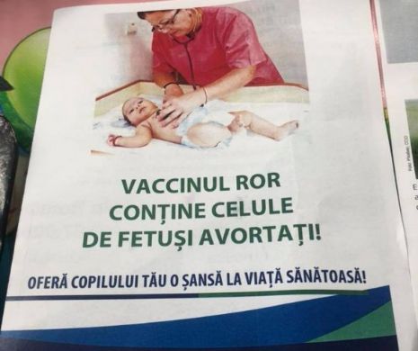 Campania scandaloasă împotriva vaccinurilor, combătută de Ministerul Sănătăţii