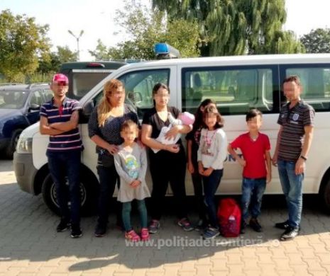 Două familii de irakieni, cu cinci copii, oprite la frontieră