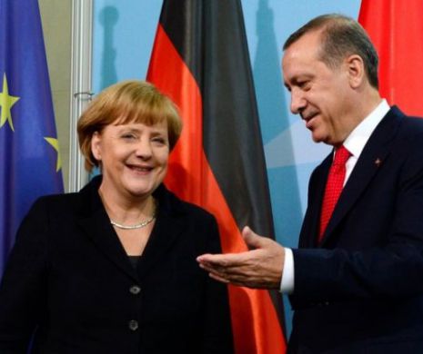 Erdogan merge în Germania să se ÎMPACE cu Merkel. A primit o MOSCHEE plocon