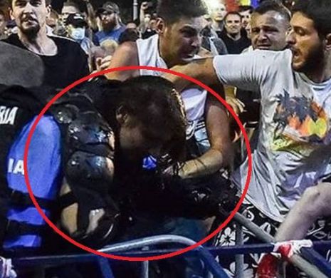 Femeia jandarm A RUPT TĂCEREA: ”Eu şi colegul meu am fost loviţi CU SETE!” Dezvăluiri șocante de la protestul din 10 august!