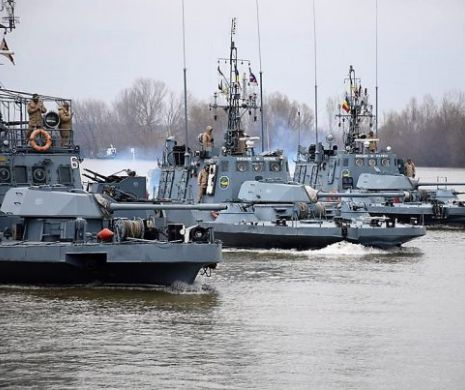 Nave militare fluviale la Exercițiul Danube Protector