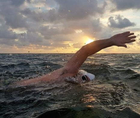 Noua provocare a lui Avram Iancu. Traversarea înot a Mării Negre