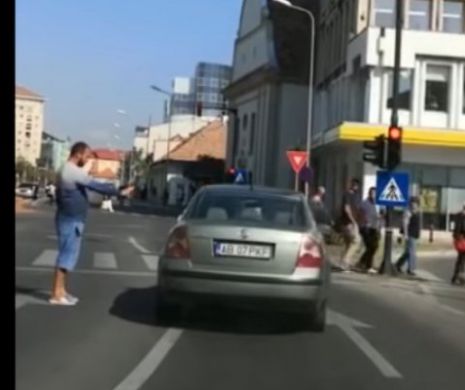 PANICĂ pe străzile din Alba Iulia! Un șofer, la un pas de o TRAGEDIE. URMĂRIRE CA-N FILME și un final NEAȘTEPTAT- VIDEO