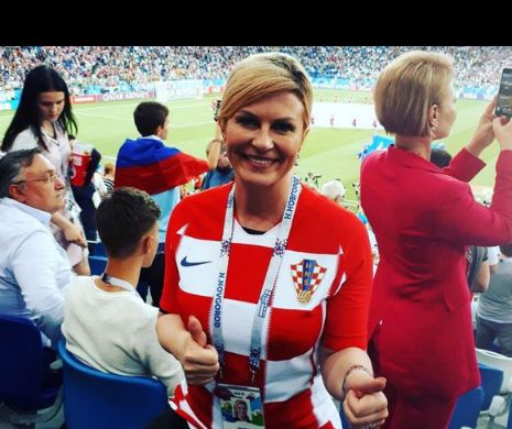 Președinta Croației a explicat de ce a stat în ploaie, fără umbrelă, la finala Cupei Mondiale