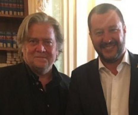 Şoc în politica EUROPEANĂ! Matteo Salvini se alătură grupului populist al lui Steve Bannon fostul STRATEG al lui Trump