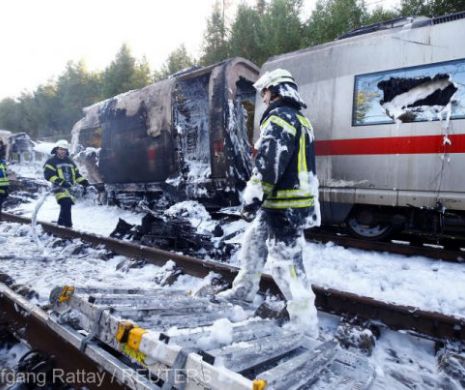 ALERTĂ pe calea ferată. Un tren a luat foc in timpul mersului. Sute de persoane au fost la un pas de o mare CATASTROFĂ