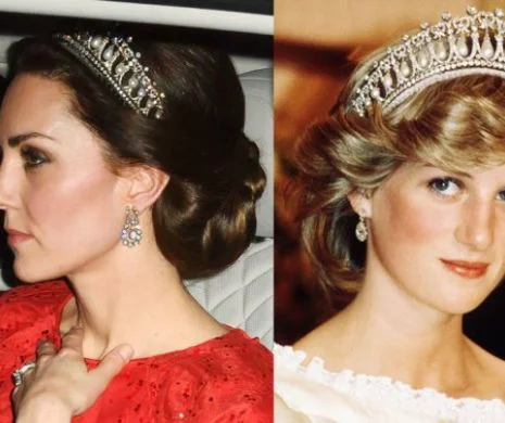 Cine a avut ONOAREA să poarte COROANA prinţesei Diana la banchetul de la Buckingham Palace