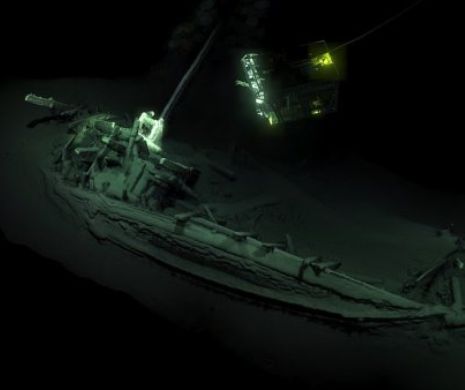 Descoperire epocală în Marea Neagră. O navă antică, veche de 2400 de ani, a fost găsită intactă pe fundul Pontului Euxin