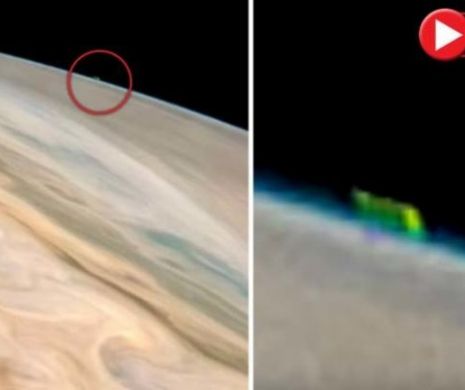Imagini ŞOCANTE cu un OBIECT VERDE prezentate de NASA de pe suprafaţa planetei JUPITER. Video în articol