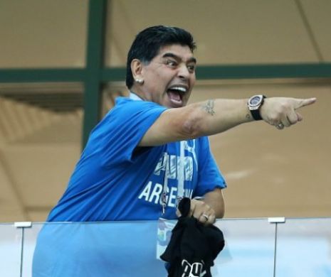 „Nu-mi pun costumul dimineaţa”. Cum l-a lăsat Maradona cu cohii în soare pe Putin