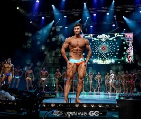 Puterea mușchilor. Un timișorean a ajuns pe podium la WBFF Australia