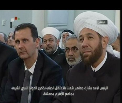 Reformă RELIGIOASĂ în Siria. Bashar al-Assad a redus mandatul muftiului  iar CLERICII nu mai au voie să IASĂ din țară fără ACORDUL președintelui