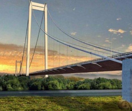 Când va fi gata podul suspendat peste Dunăre de la Brăila. Anunțul făcut de Bode