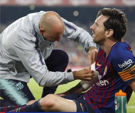 Veste GROAZNICĂ primită de Lionel Messi. Argentinianul a fost scos din joc după o ACCIDENTARE ÎNFIORĂTOARE