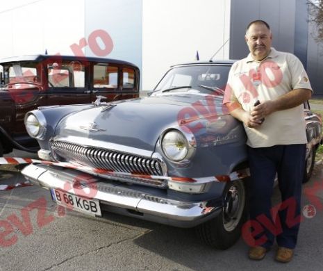 Volga din celebrul serial „BD” – Brigada Diversă – expusă la Salonul Auto de la Romexpo