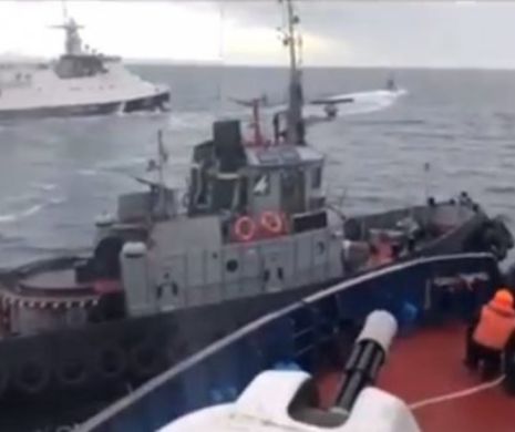 Autorităţile ruse au făcut PUBLICE înregistrări VIDEO cu mărturiile a trei marinari ucraineni. Aceștia au fost reținuți în Strâmtoarea Kerci
