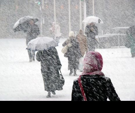 DEZASTRU în România! Ninsori şi intensificări ale vântului, vreme deosebit de rece în toată ţara