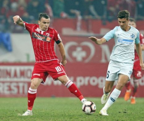 Dinamo și FCSB s-au chinuit să joace în tranșeele „Arenei Naționale”