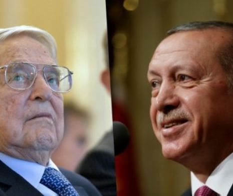 Erdogan îl atacă pe "evreul maghiar Soros", avertizând în același timp Europa cu privire la "sprijinirea terorismului"