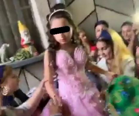 GRAV! Nunta între copii la Craiova. Mirele are 10 ani, mireasa are 8. Autorităţile NU s-au sesizat. Imagini tulburătoare