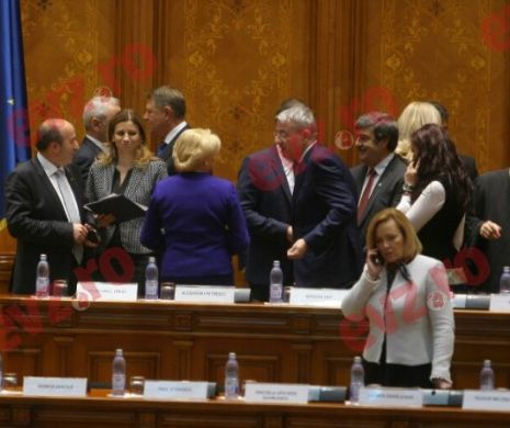 Întâlnire cu SCÂNTEI. Momente TENSIONATE între Iohannis și Dăncilă