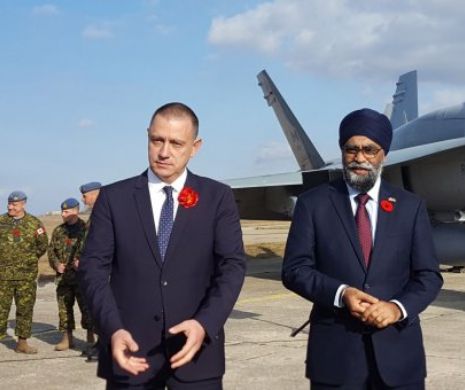 Ministrul Mihai Fifor și ministrul Apărării din Canada, la Baza Mihail Kogălniceanu-“Deși acțiunile Federației Ruse continuă să fie agresive, suntem pregătiți să asigurăm flancul estic al alianței”