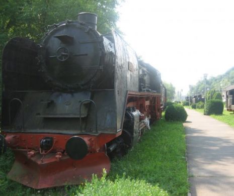 Muzeul locomotivelor, în comuna clujeană Cuzdrioara