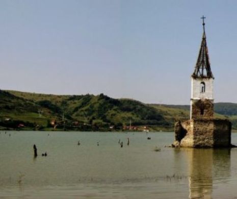 Povestea halucinantă a satului inundat de comunişti. Biserica dintre ape, lăcaşul celor şase religii, reabilitată în 2019
