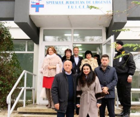 Sorina Pintea, impresionată de curățenia din Spitalul Județean Tulcea, ingrijorată de deficitul de medici