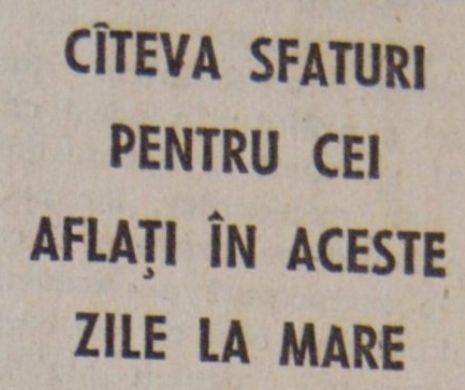 BIZAR. „Scânteia tineretului” în învăța pe români, în decembrie 1989, cum să se bronzeze