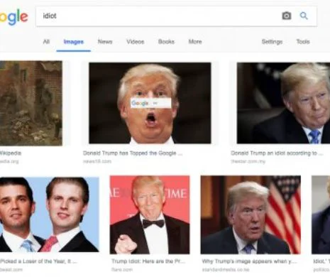 Google obligat să explice Congresului de ce atunci când se caută cuvântul  „idiot”, apare fotografia lui Trump