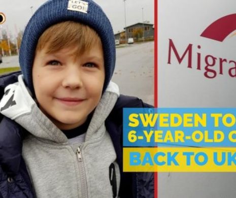 Micuțul Denis, de 6 ani, ar fi primit AZIL în Suedia, dacă ar fi fost MUSULMAN. Dar e CREȘTIN, deci bun de EXPULZAT