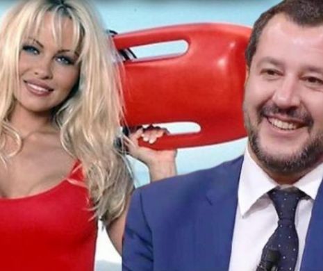 Pamela Anderson l-a atacat  pe Matteo Salvini: Italia de azi, înapoi la fascism! Ce i-a răspuns ministrul italian