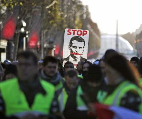 Protestul "vestelor galbene". Macron provoacă haos în Franța. Pierderi imense