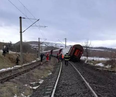 Săptămâna NEAGRĂ în România. Încă un tren a deraiat. S-a intervenit de URGENŢĂ