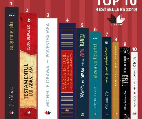 TESTAMENTUL LUI ABRAHAM și MAREA ISTORIE ilustrată a ROMÂNIEI și a  Republicii MOLDOVA – în TOPUL LITERA al celor mai vândute cărți în 2018
