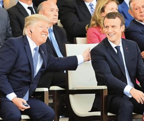 Trump face MIȘTO de Macron pentru LECȚIA primită de la „vestele galbene”