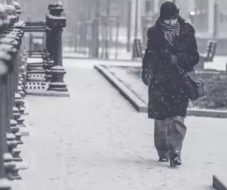 Vremea. Ninsoare ABUNDENTĂ în București. Câtă zăpadă se va depune