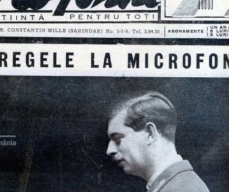 Document FABULOS! Discursul REGELUI CAROL al II-lea la RADIO în 24 ianuarie 1934