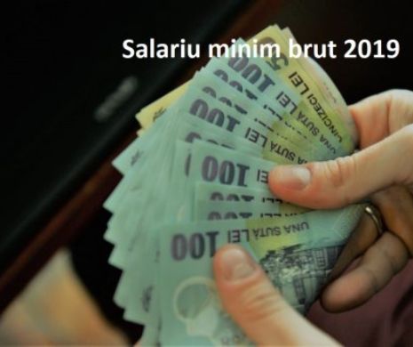 Este oficial! Salariu minim brut de 3.000 de lei de la 1 ianuarie 2019. Bucurie pentru mulți români