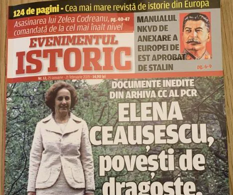 Evenimentul Istoric: Iubirile Elenei Ceaușescu. Trădări, spionaj, intrigi în jurul familiei Celui Mai Iubit Fiu al Poporului.