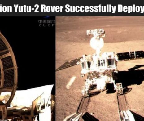 ”Iepurele de jad” a lăsat urme pe Lună. Yutu-2 s-a desprins de sonda Chang'e-4