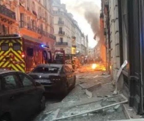 Imagini TERIBILE din momentul EXPLOZIEI de la PARIS. VIDEO