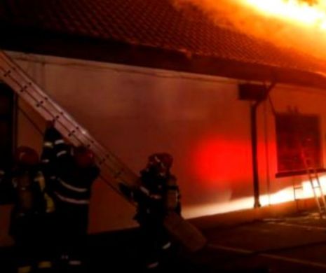 Incendiu la un centru de copii cu divizibilități din Oradea